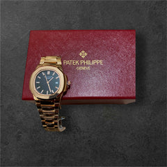 Latest Edition Luxury Genève Rose Gold Watch